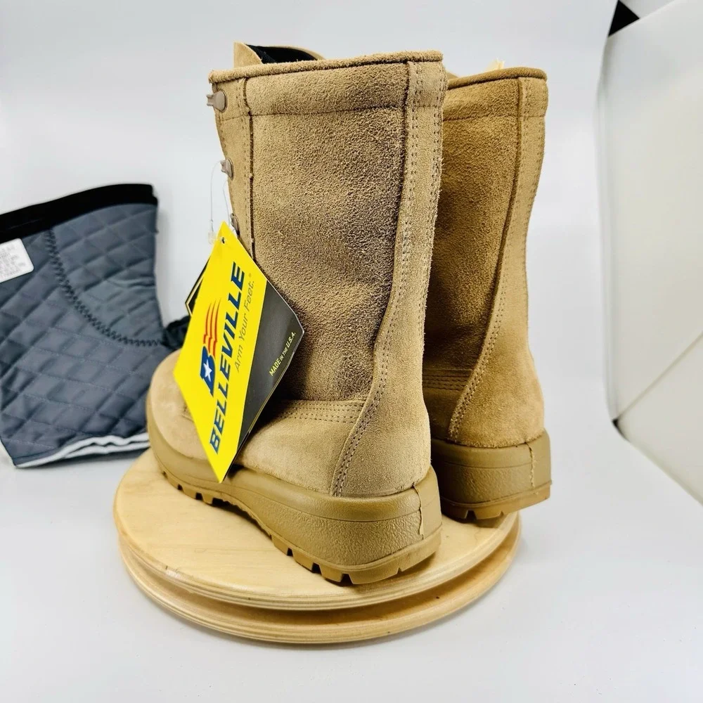 BELLEVILLE‎ GORTEX Intermediate Cold/Wet Combat Boots ICWT Size 5.0 R + Inserts